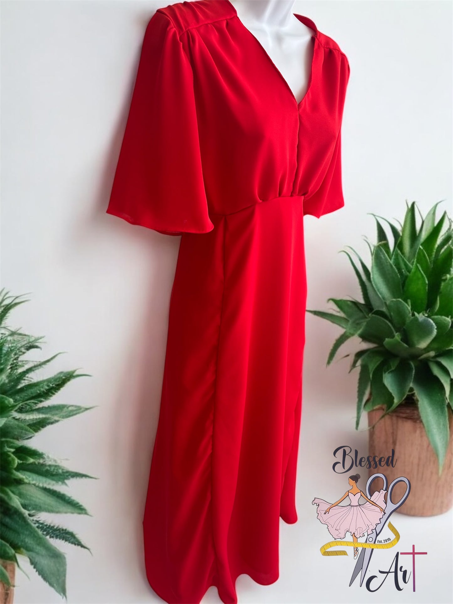 Vestido Maxi Rojo